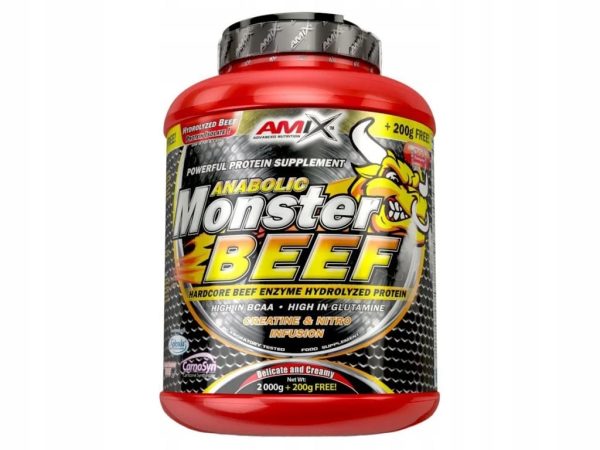 MONSTER BEEF PROTEIN - Amix 2200g chocolate